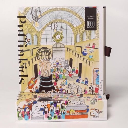 Puffinkids-Le Musee d Orsay (2) Puffinkids-1000 Piece Puzzle-Le Musee d'Orsay