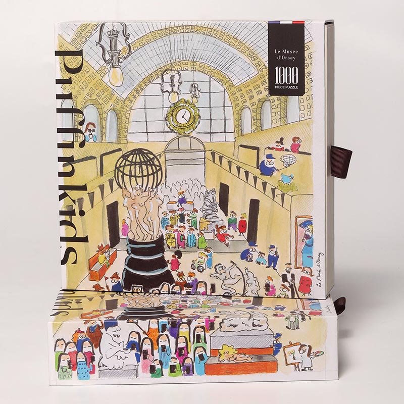 Puffinkids-Le Musee d Orsay (2) Puffinkids-1000 Piece Puzzle-Le Musee d'Orsay