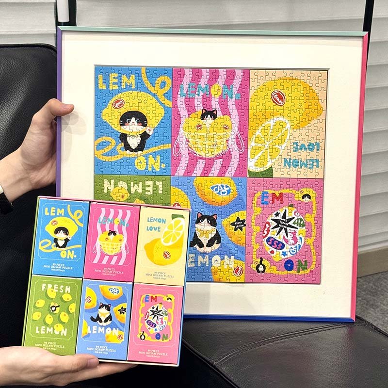 Puffinkids-Lemon Cat (3) Puffinkids-Lemon Cat-99pcs*6 Boxes
