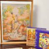 Puffinkids-500 Piece Irregular Cut Double-sided Cork Puzzle-Mage Sheep vs Beasts