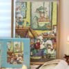 Puffinkids-500 Piece Irregular Cut Double-sided Cork Puzzle-Mee Magic Academy