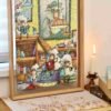 Puffinkids-Mee Magic Academy (3) Puffinkids-500 Piece Irregular Cut Double-sided Cork Puzzle-Mee Magic Academy