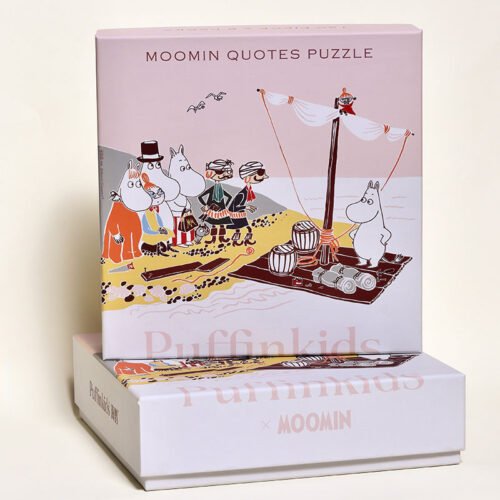 Puffinkids-Moomin Quotes Picture Book Puzzle-120pcs*6