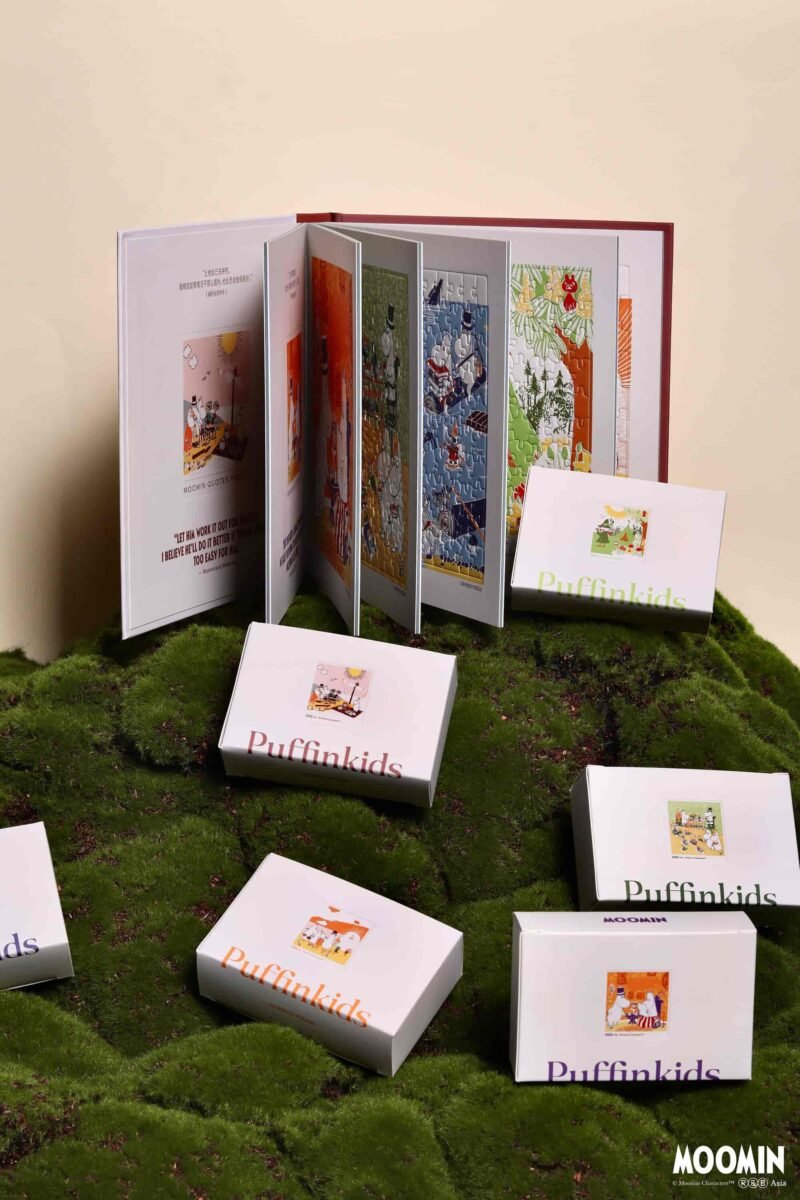 Puffinkids-Moomin Quotes (4) Puffinkids-Moomin Quotes Picture Book Puzzle-120pcs*6