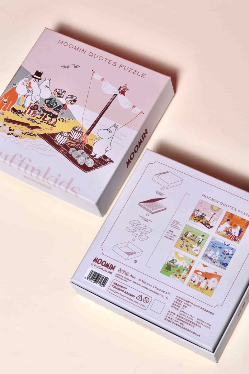 Puffinkids-Moomin Quotes (5) Puffinkids-Moomin Quotes Picture Book Puzzle-120pcs*6