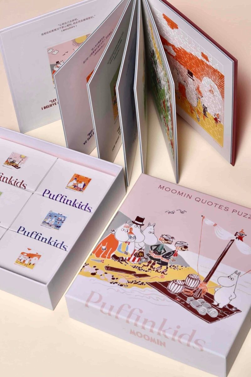 Puffinkids-Moomin Quotes (6) Puffinkids-Moomin Quotes Picture Book Puzzle-120pcs*6