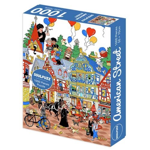 Soulpuzz-American Street-1000pcs Jigsaw Puzzle