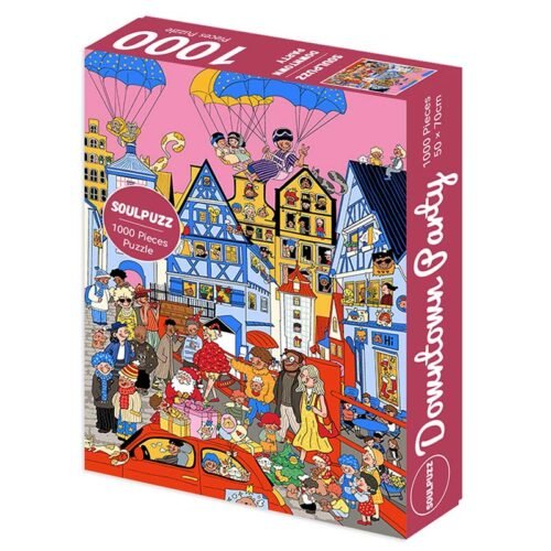 Soulpuzz-Downtown Party-1000pcs Jigsaw Puzzle