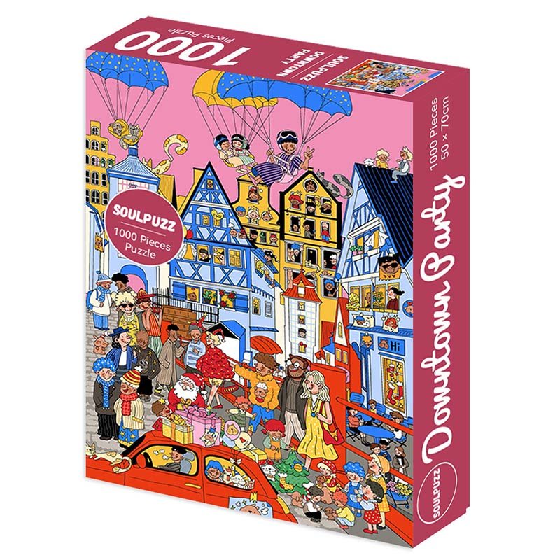 Soulpuzz-Downtown Party-1000pcs Jigsaw Puzzle