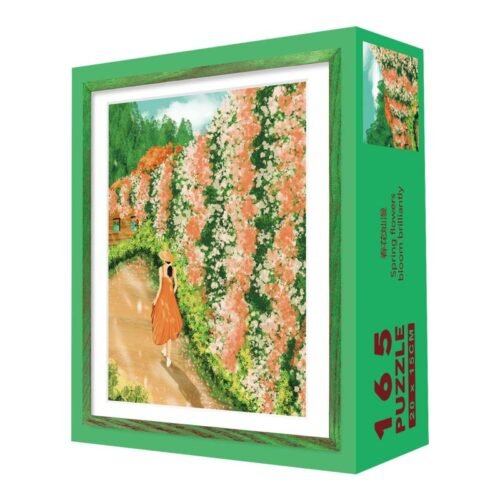 Spring Flowers Puzzle TuTuDingDang-165pcs Jigsaw Puzzle-Spring Flowers