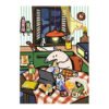 Dreamer Puzzle-500pcs Irregular Cut Jigsaw Puzzle-Supper After Work