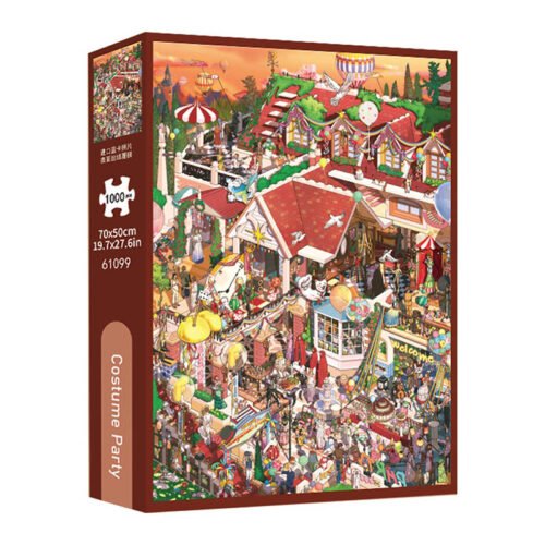 TKX-1000pcs Jigsaw Puzzle-Costume Party