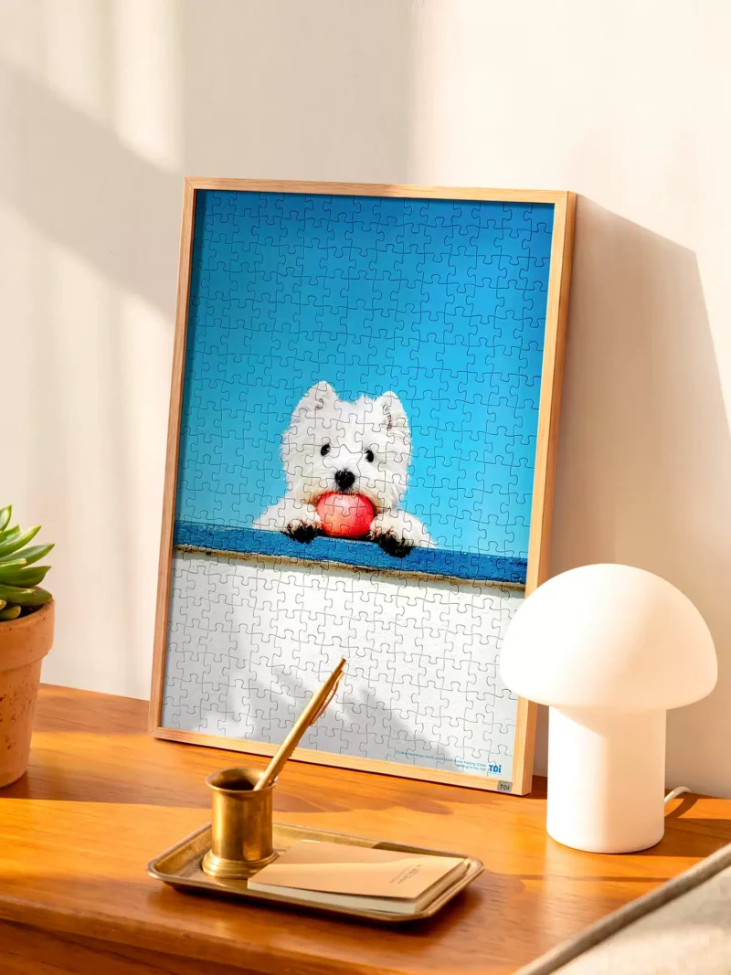 Toi-Apple Dog1 Toi-300pcs Jigsaw Puzzle-Apple Dog