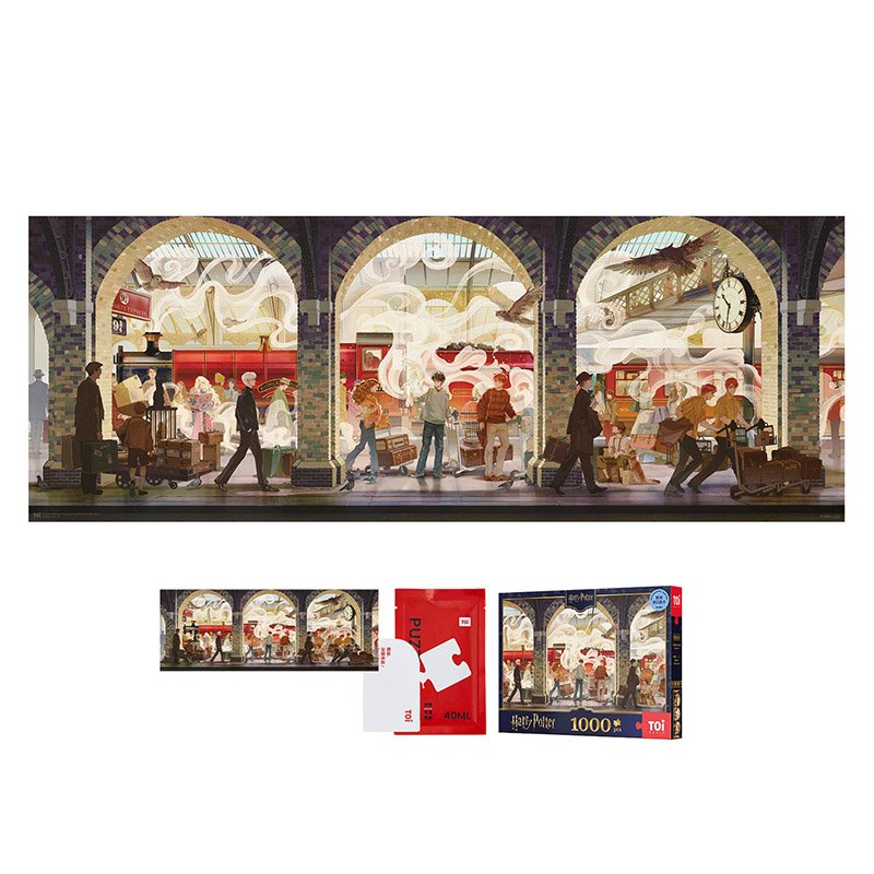 Toi Harry Potter-Platform 9¾ (1) Toi-Harry Potter Platform 9¾-1000pcs Jigsaw Puzzle