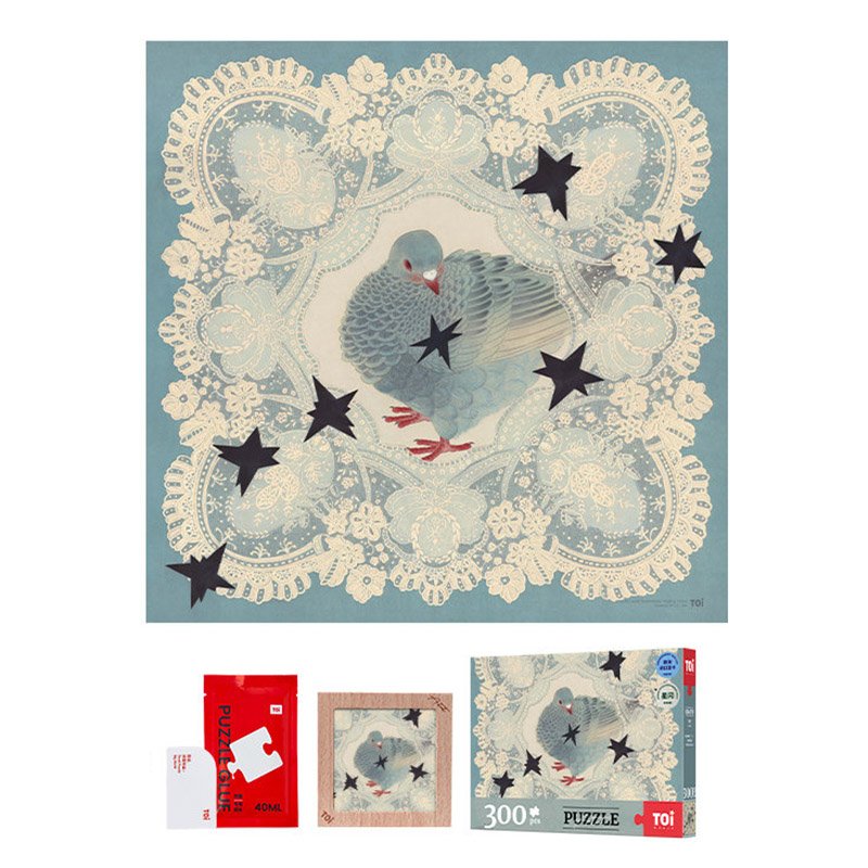 Toi-300pcs Jigsaw Puzzle-Plumage Stars