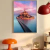 Toi Puzzle-Mont Saint-Michel1 Toi-500pcs Jigsaw Puzzle-Mont Saint-Michel