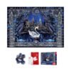 Toi-1000pcs Jigsaw Puzzle-Swan Night(Silver Foil Stamping)