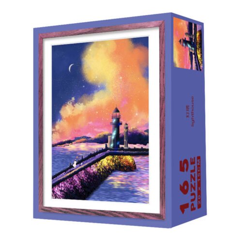 Tutudingdang-Harbour (1) TuTuDingDang-165pcs Jigsaw Puzzle-Harbour