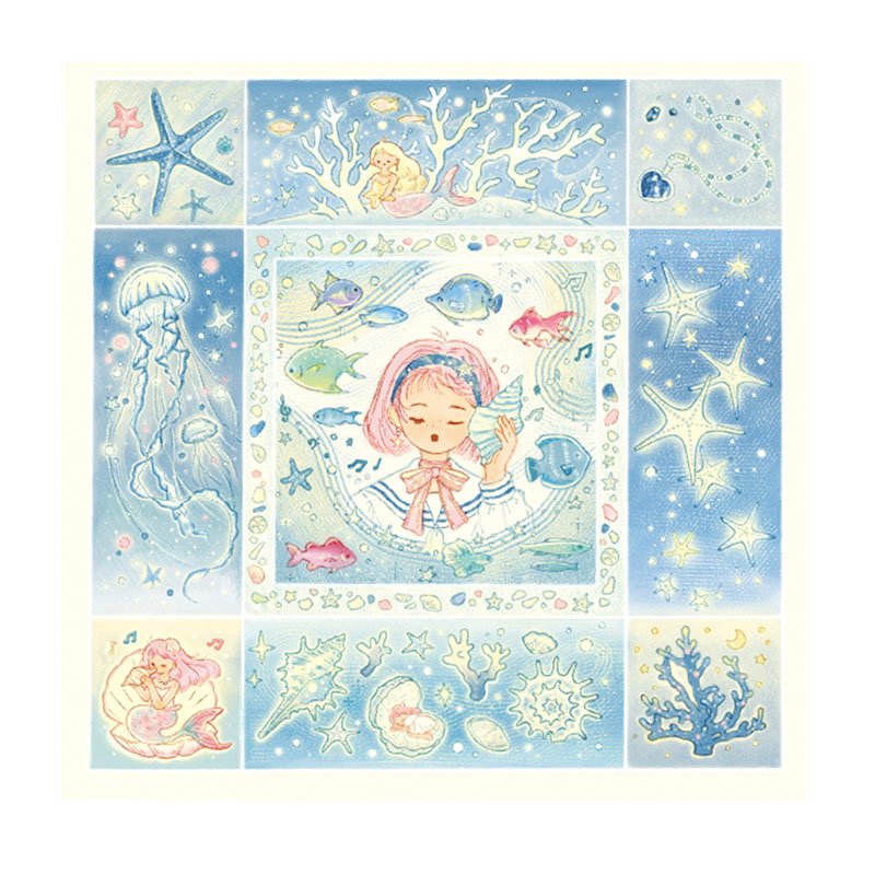 TuTuDingDang-728pcs Jigsaw Puzzle-Hear the Sea