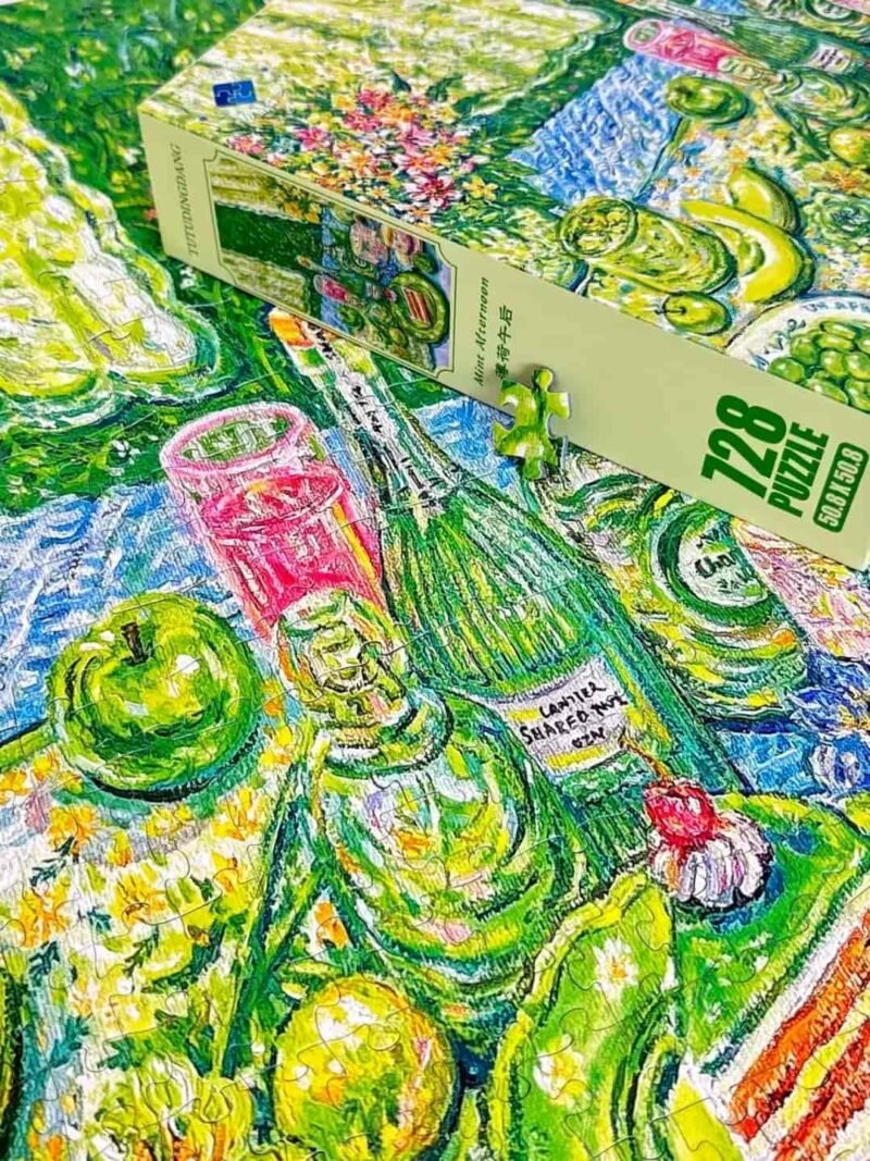 Tutudingdang-Mint Afternoon (1) TuTuDingDang-728pcs Jigsaw Puzzle-Mint Afternoon