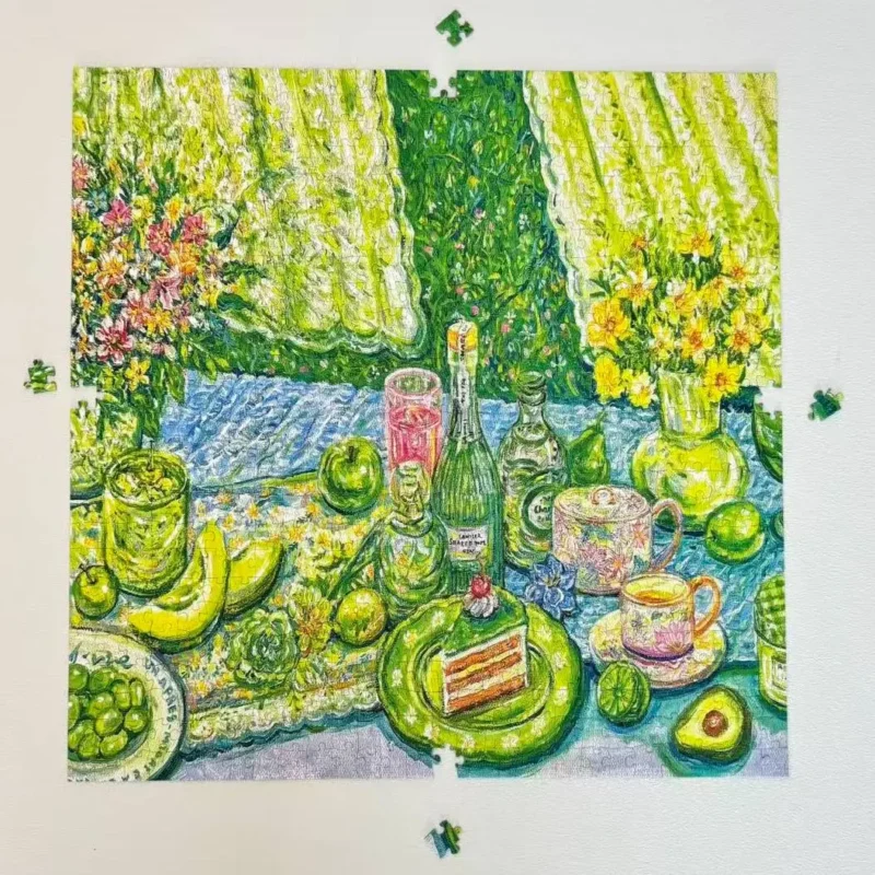 Tutudingdang-Mint Afternoon (3) TuTuDingDang-728pcs Jigsaw Puzzle-Mint Afternoon
