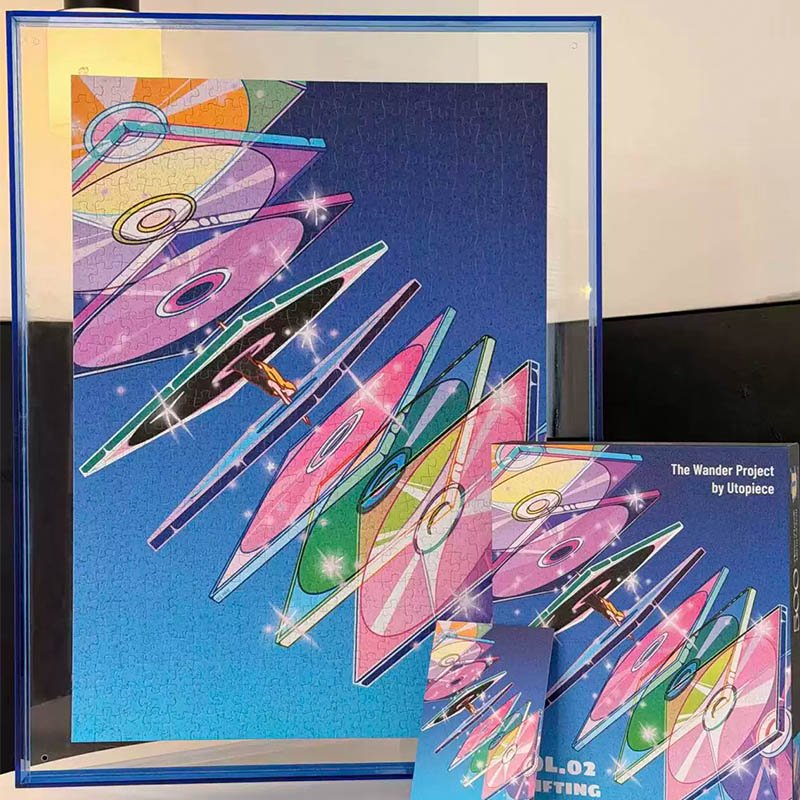 Utopiece-Drifting (1) Utopiece-500pcs Jigsaw Puzzle-Drifting