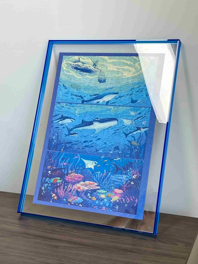 Whale Fall All Life Blooms (4) Piece Talk-Whale Fall, All Life Blooms-500pcs Jigsaw Puzzle