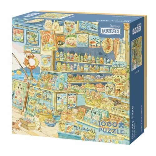 Botop-Coastal Sundry Shop (1) Botop Fusion-1000pcs Jigsaw Puzzle-Coastal Sundry Shop