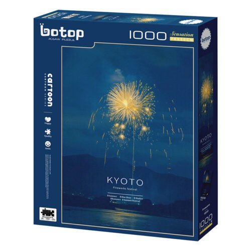 Botop-Kyoto Fireworks Festival (1) Botop-1000pcs Jigsaw Puzzle-Kyoto Fireworks Festival