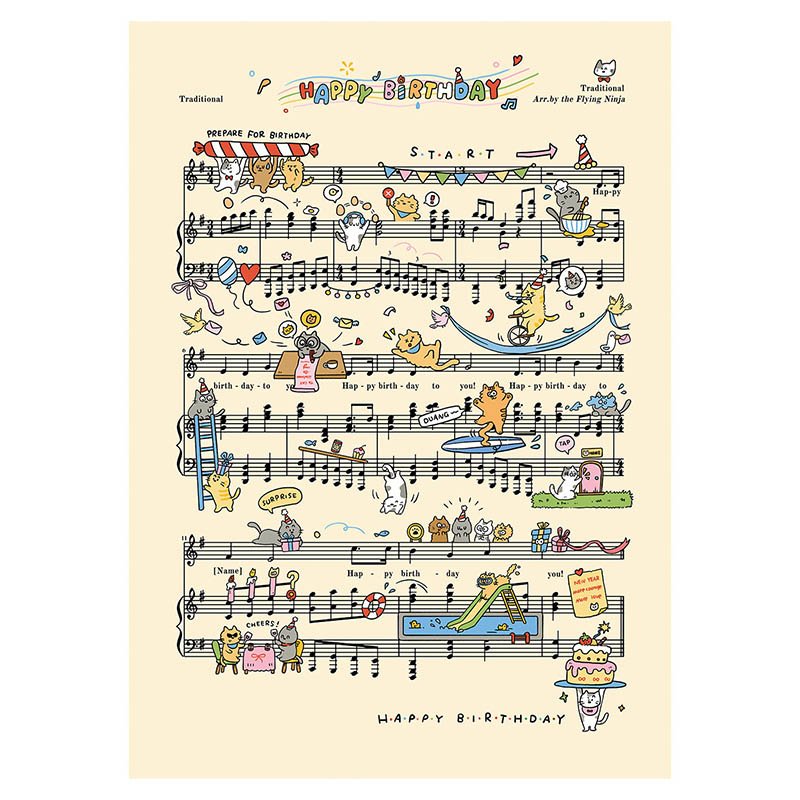 Botop Puzzle-Happy Birthday (2) Botop Fusion-1000pcs Jigsaw Puzzle-Happy Birthday