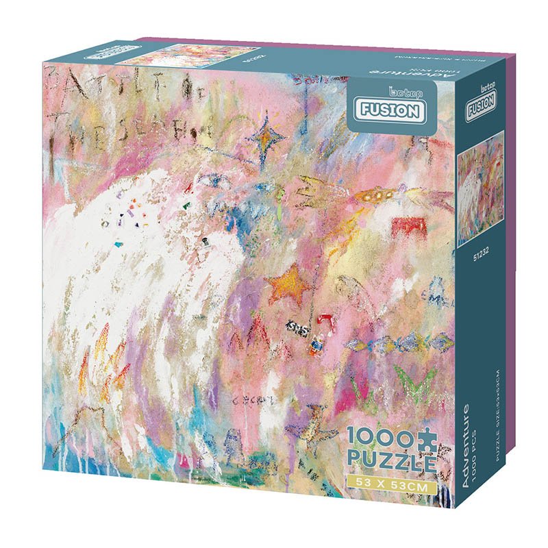 Botop-Undersea Adventure (1) Botop Fusion-1000pcs Jigsaw Puzzle-Undersea Adventure