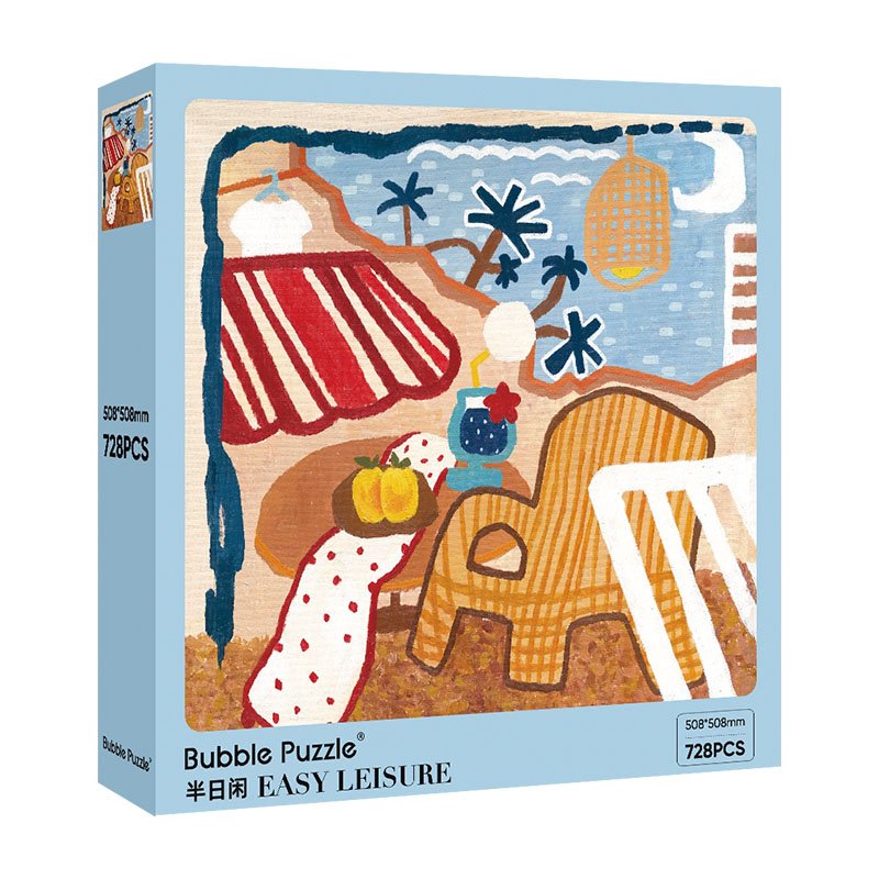 Bubble Puzzle-Easy Leisure (1) Bubble Puzzle-728pcs Jigsaw Puzzle-Easy Leisure