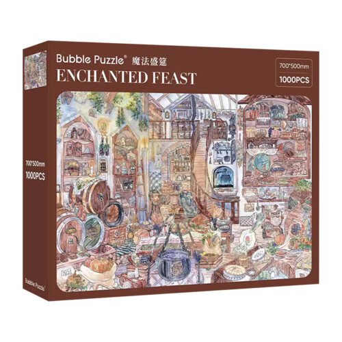 Bubble Puzzle-Enchanted Feast Bubble Puzzle-1000pcs Jigsaw Puzzle-Enchanted Feast
