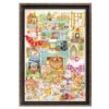 3djp Jigsaw Puzzles For Adults 504pcs-Childhood Dreams on Display