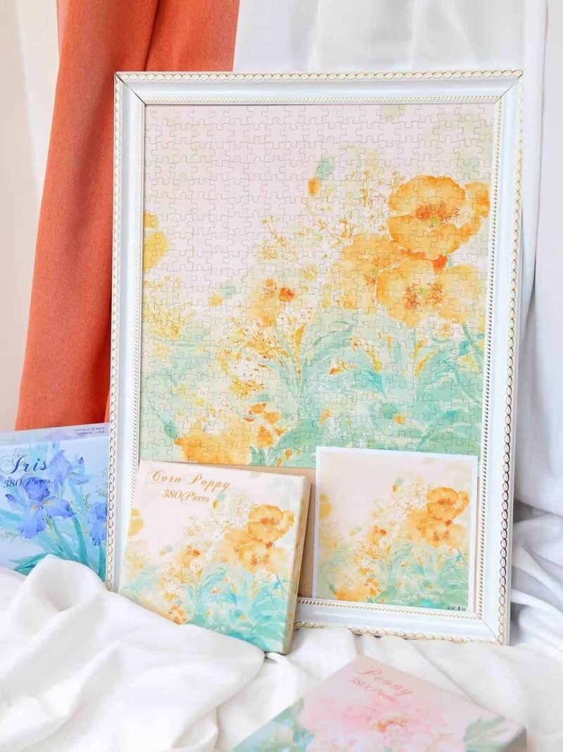 ZhiJianManXing-Corn Poppy-380pcs Jigsaw Puzzle