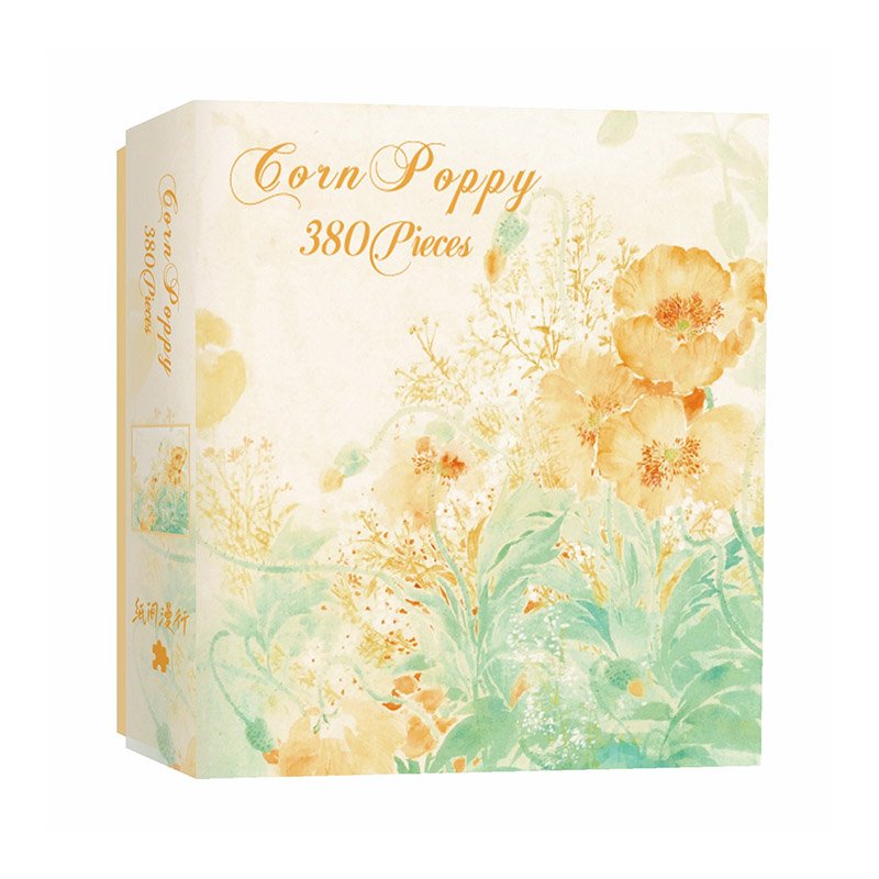 ZhiJianManXing-Corn Poppy-380pcs Jigsaw Puzzle