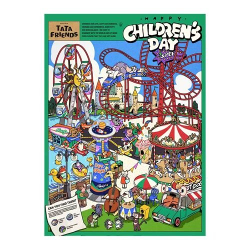 Dreamer Puzzle-1000pcs Irregular Cut Jigsaw Puzzle-Happy Children's Day