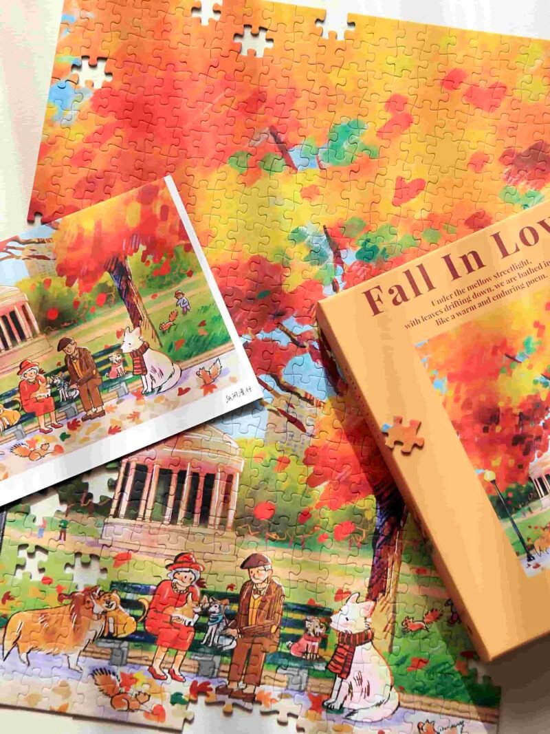 Fall In Love Puzzle (4) ZhiJianManXing-Fall In Love-500pcs Jigsaw Puzzle