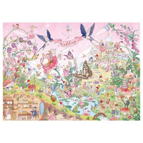 Flower Field Celebration Puzzle (2) Botop Fusion-1000pcs Jigsaw Puzzle-Flower Field Celebration