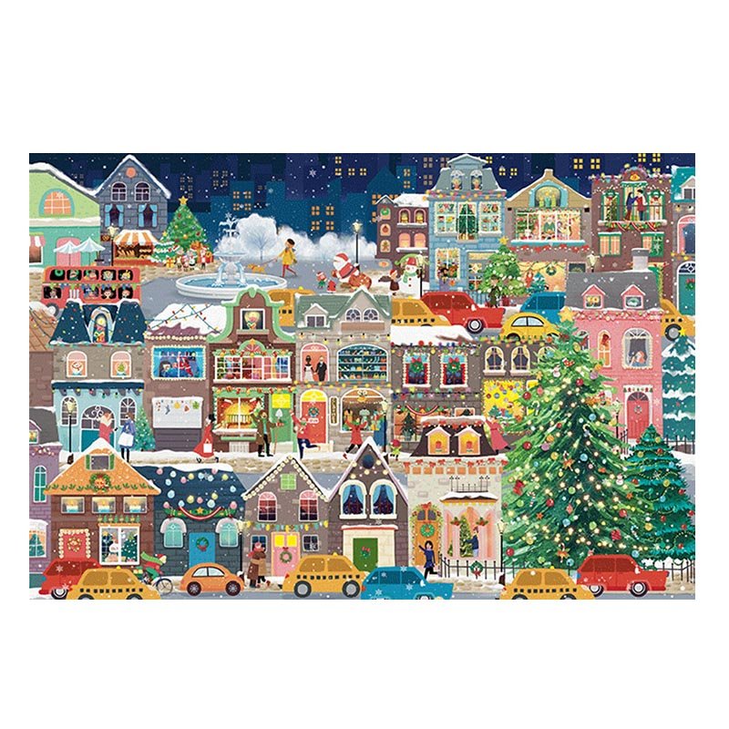 Gubu-Aipuzzle-Merry Christmas Gubu&Aipuzzle-1000pcs Jigsaw Puzzle-Merry Christmas