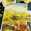Hourglass-Auvergne Hot Spring Train (1) Hourglass-1000pcs Jigsaw Puzzle-Auvergne Hot Spring Train