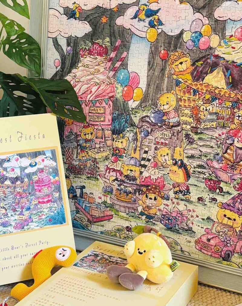 IPIN-1000pcs Jigsaw Puzzle-Sweet Forest Fiesta