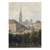 Kibifufu-1000 Piece Puzzle-View of St.Stephen's Cathedral From the Glacis