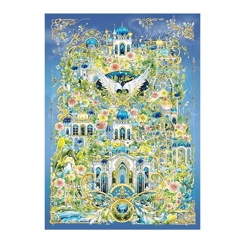 Komono-1000pcs Jigsaw Puzzle-The Spring Sanctum