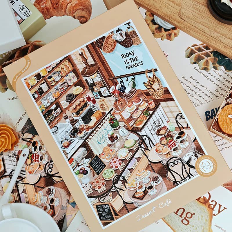 Loodream-Dessert Cafe (1) LOODREAM-Dessert Cafe-1000pcs Jigsaw Puzzle