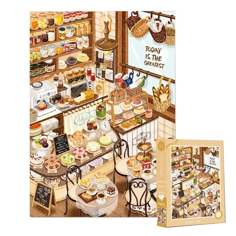 Loodream-Dessert Cafe (2) LOODREAM-Dessert Cafe-1000pcs Jigsaw Puzzle