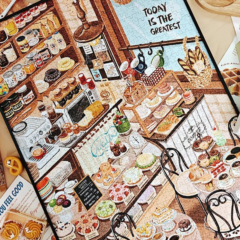 Loodream-Dessert Cafe (3) LOODREAM-Dessert Cafe-1000pcs Jigsaw Puzzle