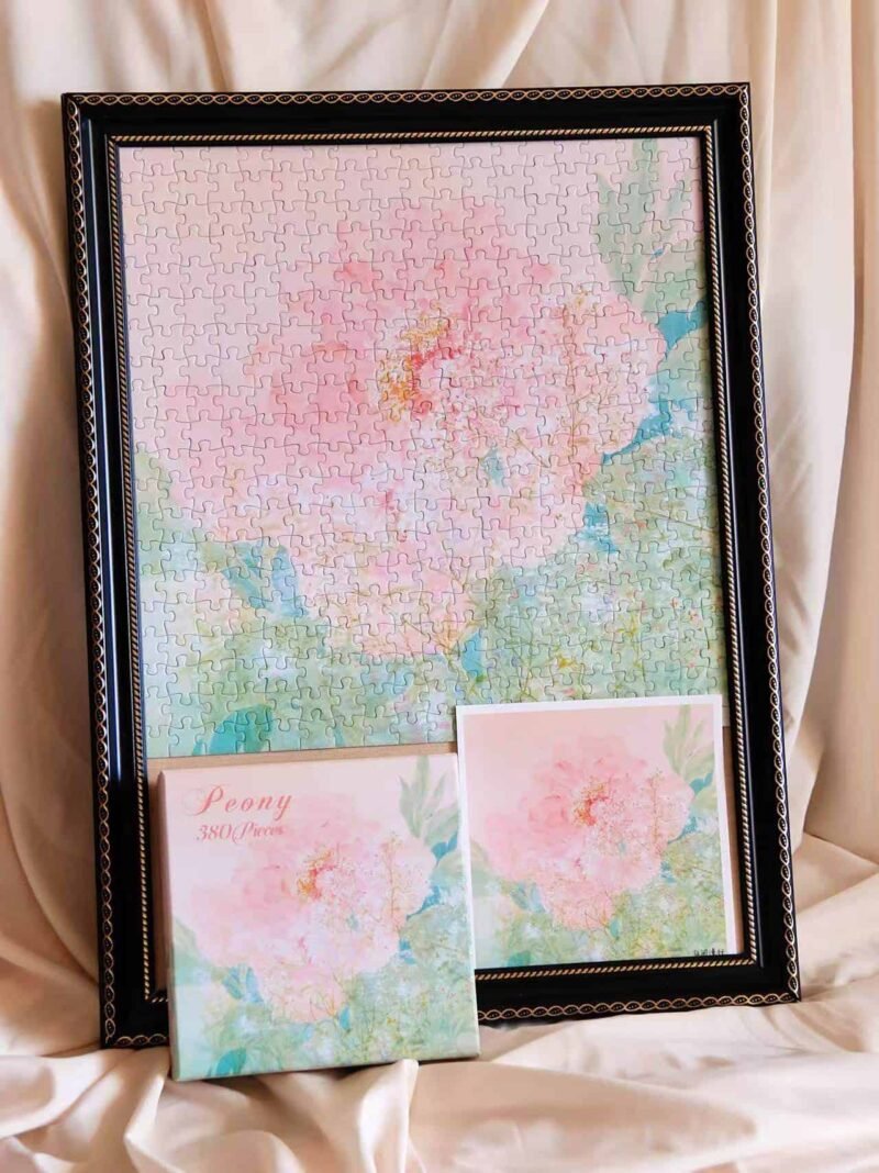 ZhiJianManXing-Peony-380pcs Jigsaw Puzzle