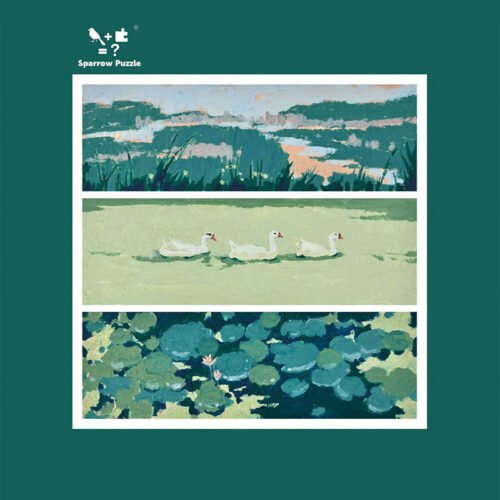 Sparrow Puzzle-The Floating Summer (1) Sparrow-The Floating Summer-500pcs Jigsaw Puzzle