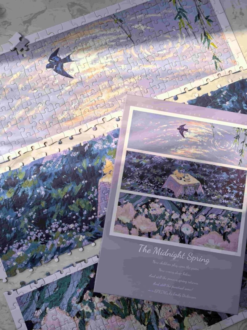 Sparrow-The Midnight Spring-500pcs Jigsaw Puzzle